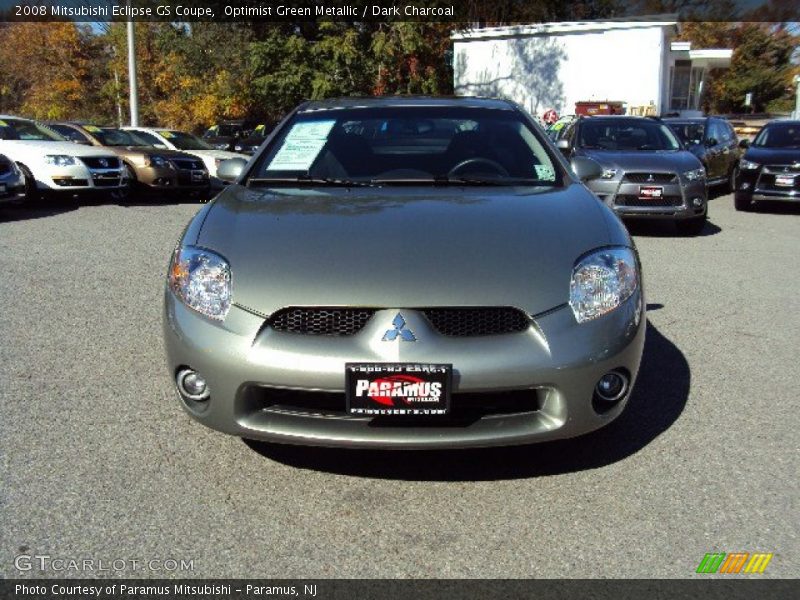 Optimist Green Metallic / Dark Charcoal 2008 Mitsubishi Eclipse GS Coupe