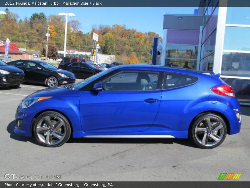  2013 Veloster Turbo Marathon Blue