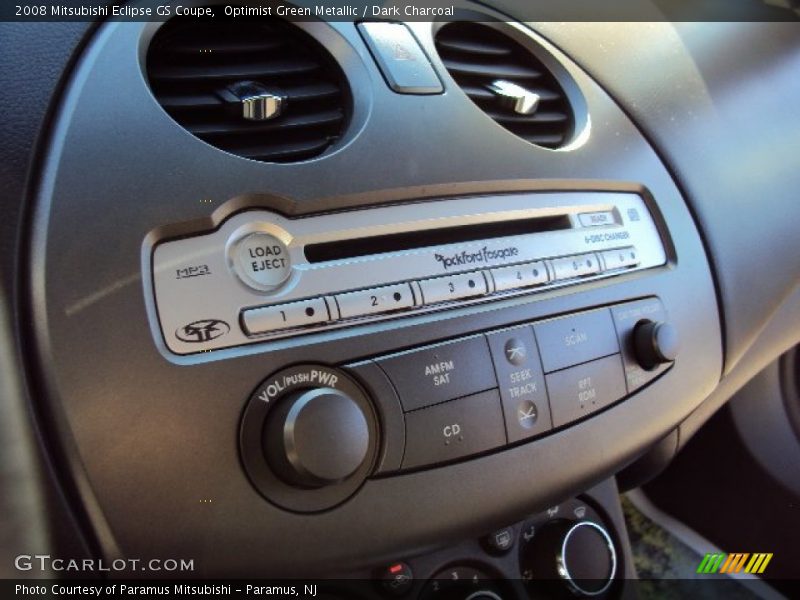 Optimist Green Metallic / Dark Charcoal 2008 Mitsubishi Eclipse GS Coupe