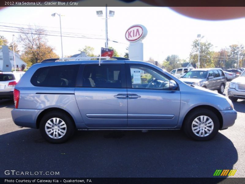 Glacier Blue / Gray 2012 Kia Sedona LX