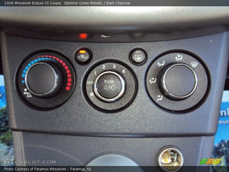 Optimist Green Metallic / Dark Charcoal 2008 Mitsubishi Eclipse GS Coupe