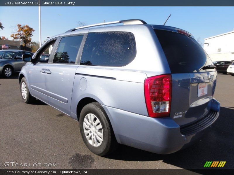 Glacier Blue / Gray 2012 Kia Sedona LX