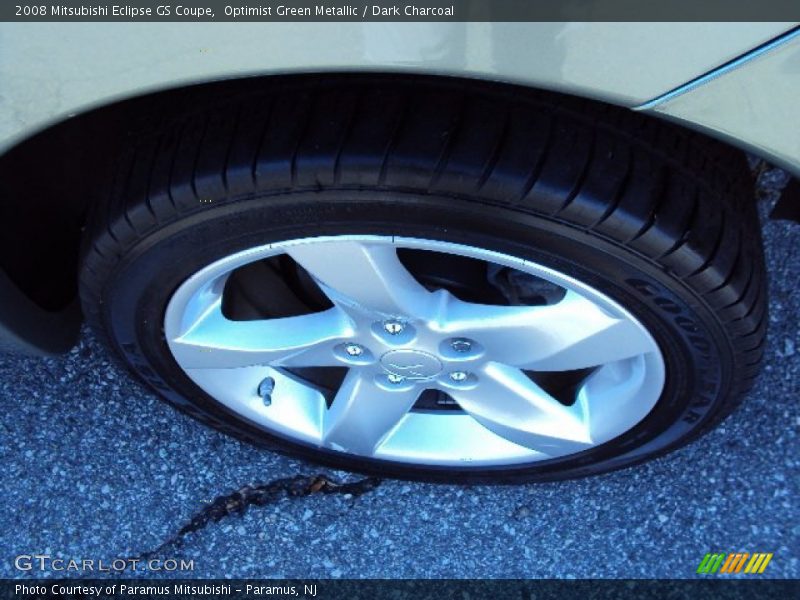 Optimist Green Metallic / Dark Charcoal 2008 Mitsubishi Eclipse GS Coupe