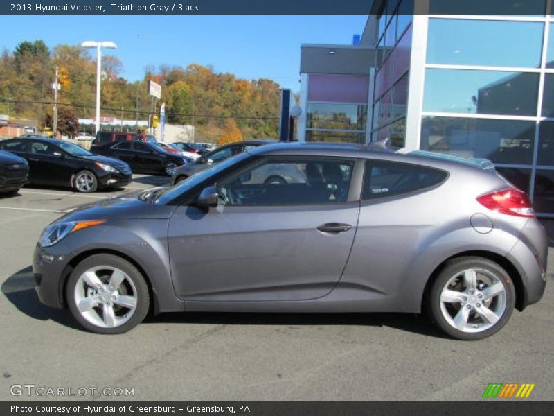 Triathlon Gray / Black 2013 Hyundai Veloster