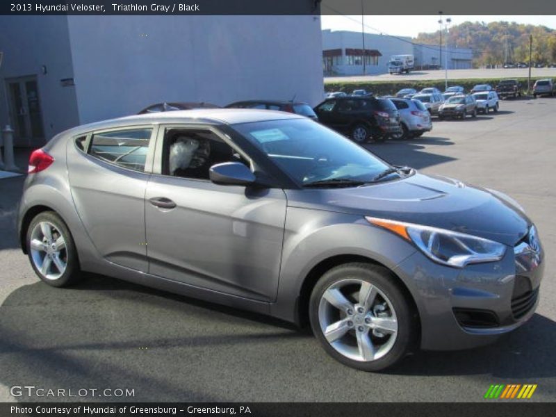 Triathlon Gray / Black 2013 Hyundai Veloster