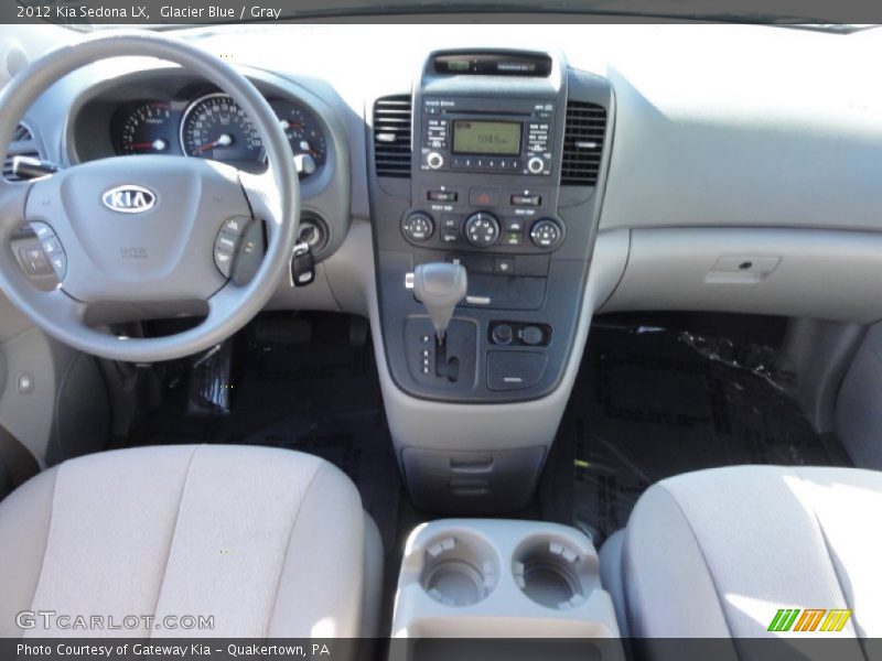 Glacier Blue / Gray 2012 Kia Sedona LX
