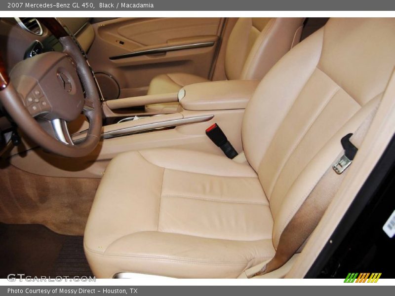 Black / Macadamia 2007 Mercedes-Benz GL 450