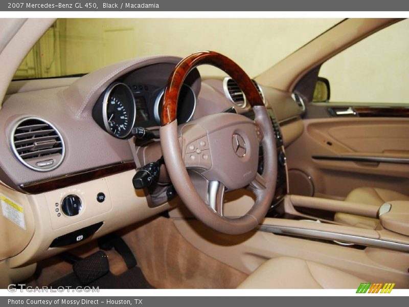 Black / Macadamia 2007 Mercedes-Benz GL 450