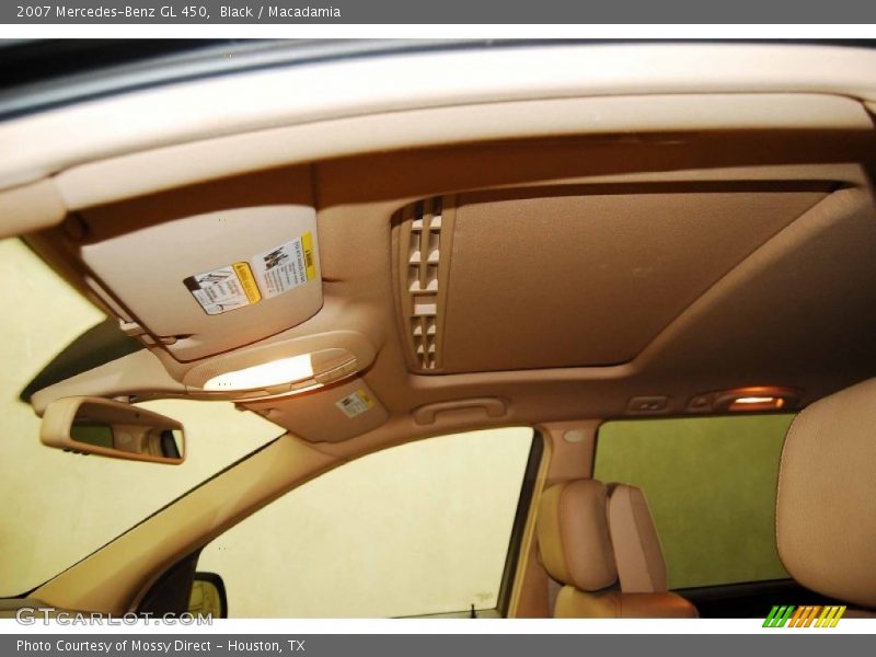 Black / Macadamia 2007 Mercedes-Benz GL 450