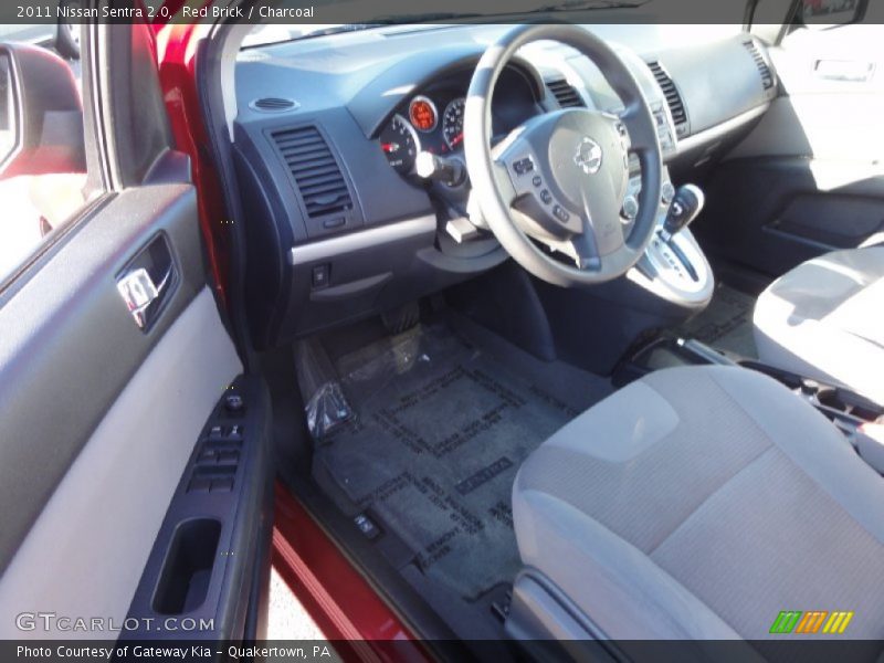 Red Brick / Charcoal 2011 Nissan Sentra 2.0