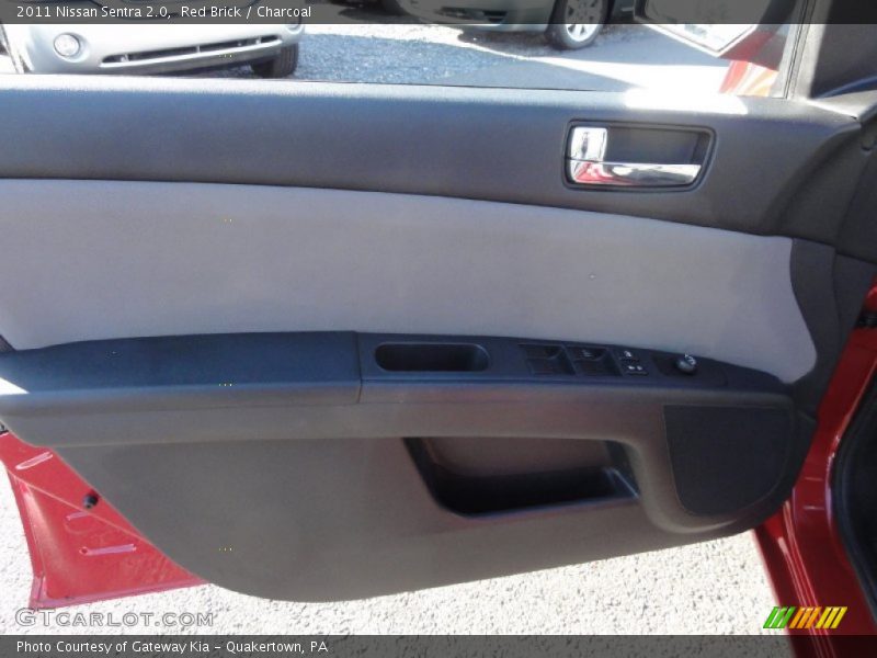 Red Brick / Charcoal 2011 Nissan Sentra 2.0