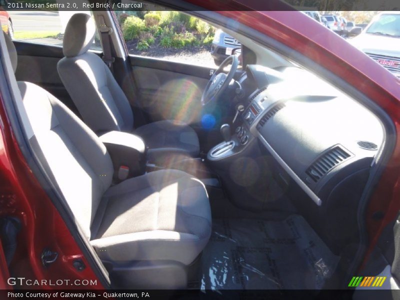 Red Brick / Charcoal 2011 Nissan Sentra 2.0