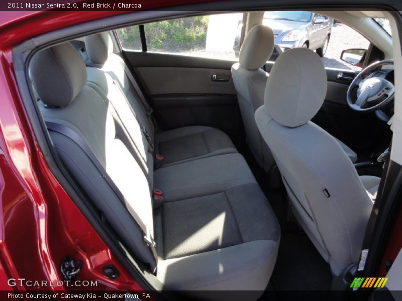 Red Brick / Charcoal 2011 Nissan Sentra 2.0