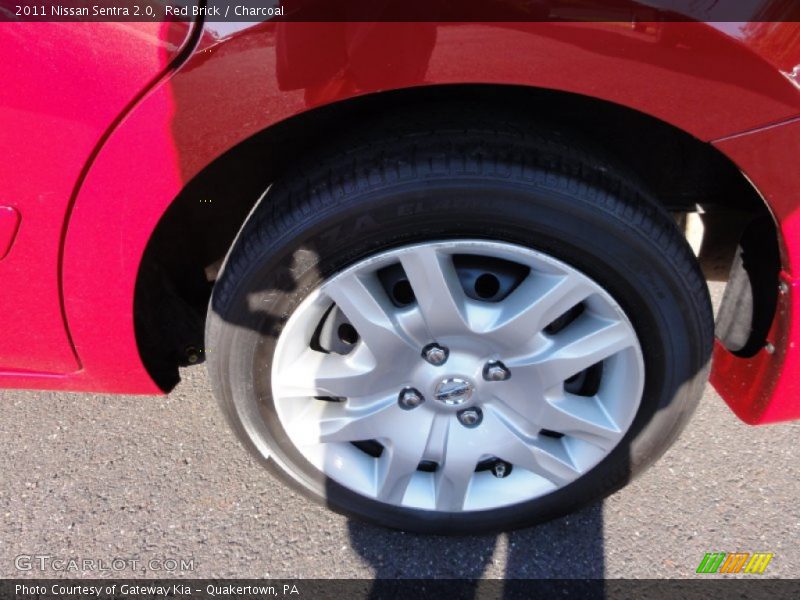 Red Brick / Charcoal 2011 Nissan Sentra 2.0