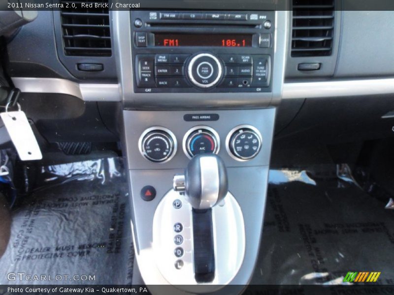 Red Brick / Charcoal 2011 Nissan Sentra 2.0
