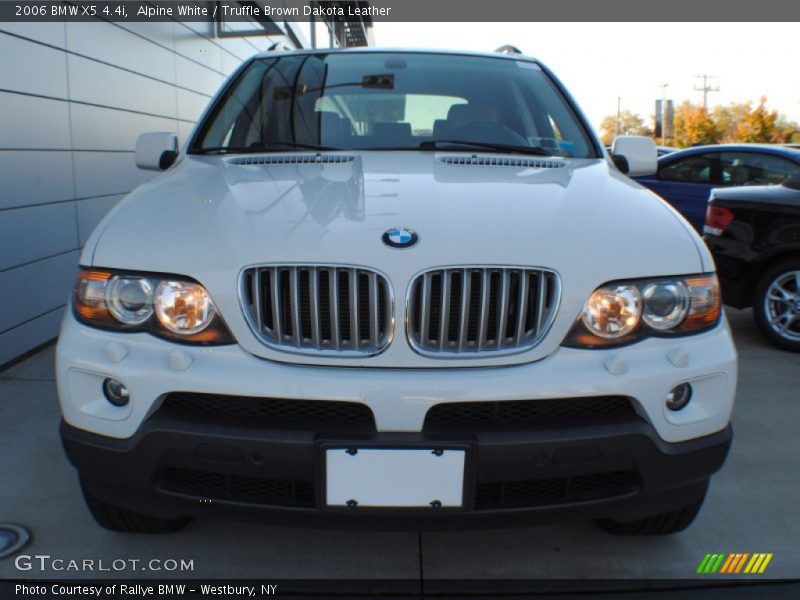 Alpine White / Truffle Brown Dakota Leather 2006 BMW X5 4.4i