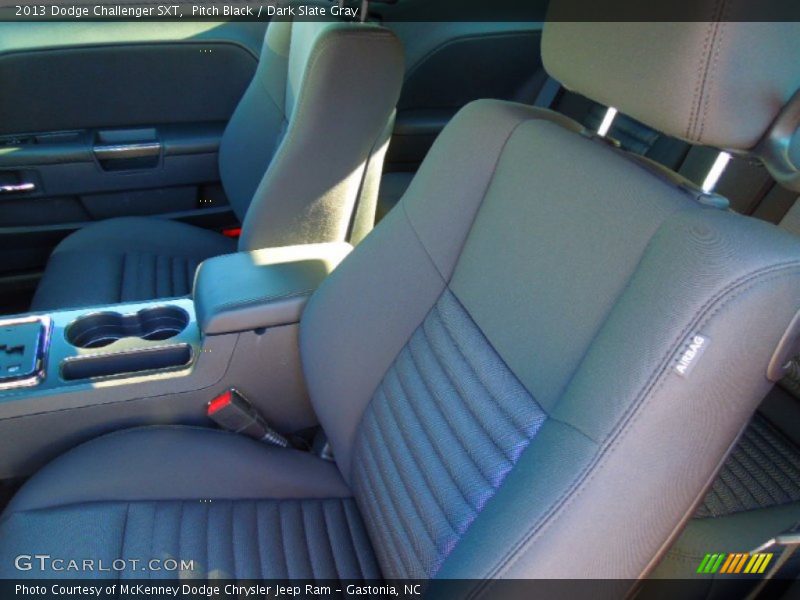 Pitch Black / Dark Slate Gray 2013 Dodge Challenger SXT