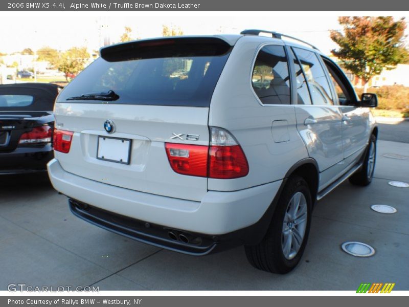 Alpine White / Truffle Brown Dakota Leather 2006 BMW X5 4.4i