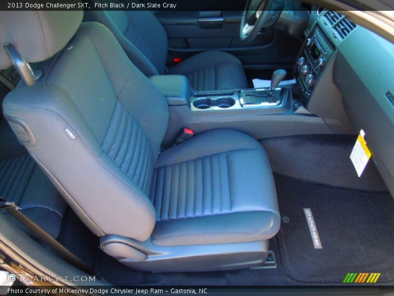 Pitch Black / Dark Slate Gray 2013 Dodge Challenger SXT