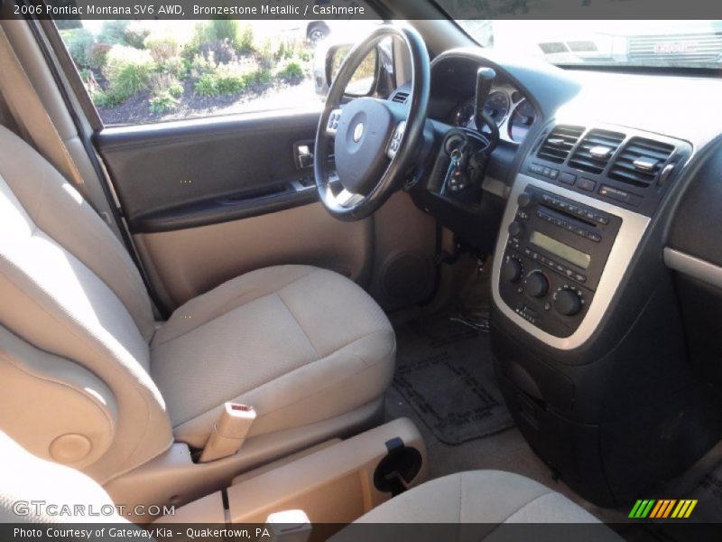 Bronzestone Metallic / Cashmere 2006 Pontiac Montana SV6 AWD