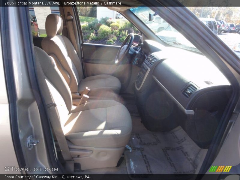 Bronzestone Metallic / Cashmere 2006 Pontiac Montana SV6 AWD