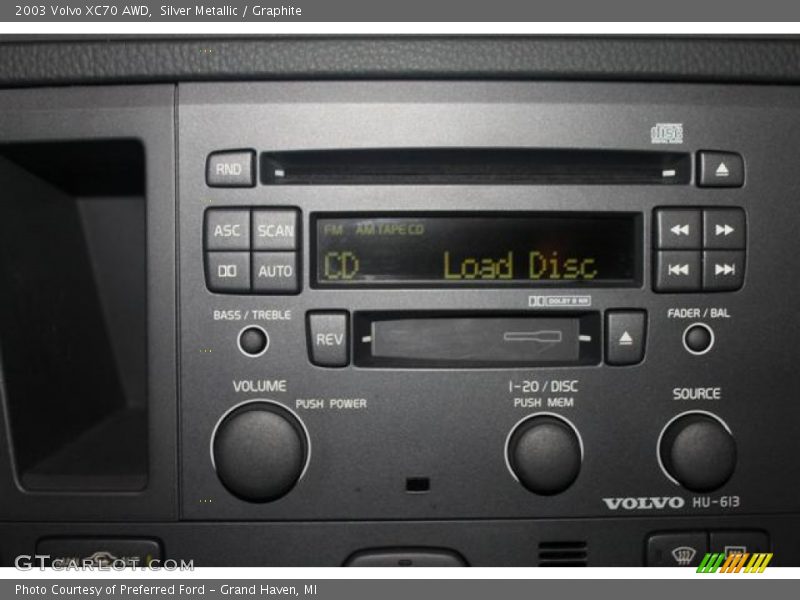 Silver Metallic / Graphite 2003 Volvo XC70 AWD