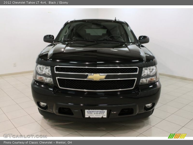 Black / Ebony 2012 Chevrolet Tahoe LT 4x4