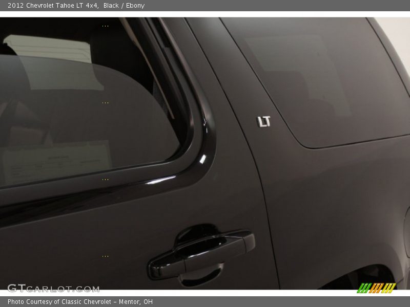 Black / Ebony 2012 Chevrolet Tahoe LT 4x4