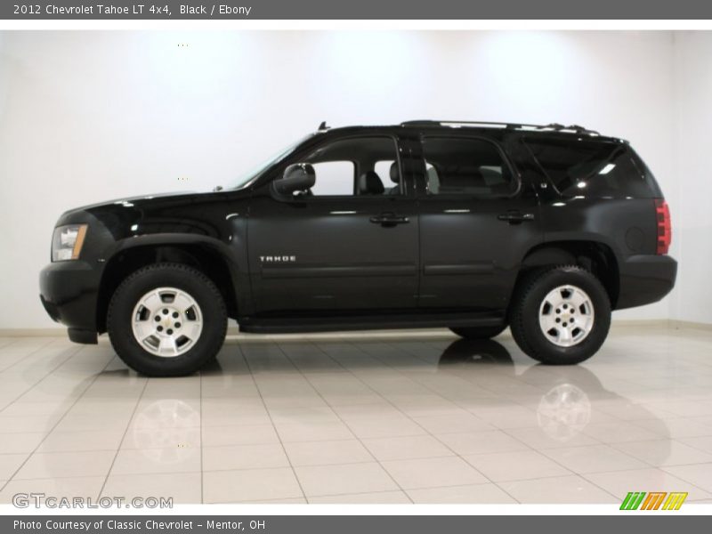 Black / Ebony 2012 Chevrolet Tahoe LT 4x4