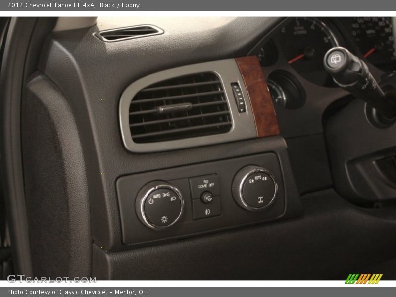 Black / Ebony 2012 Chevrolet Tahoe LT 4x4