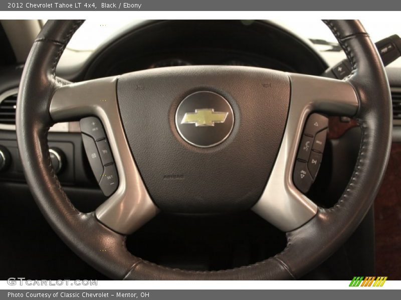 Black / Ebony 2012 Chevrolet Tahoe LT 4x4