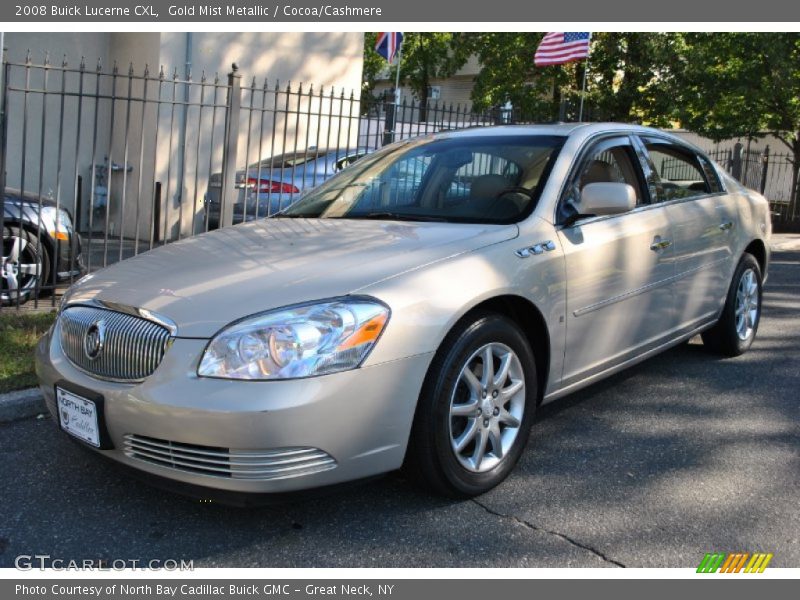 Gold Mist Metallic / Cocoa/Cashmere 2008 Buick Lucerne CXL