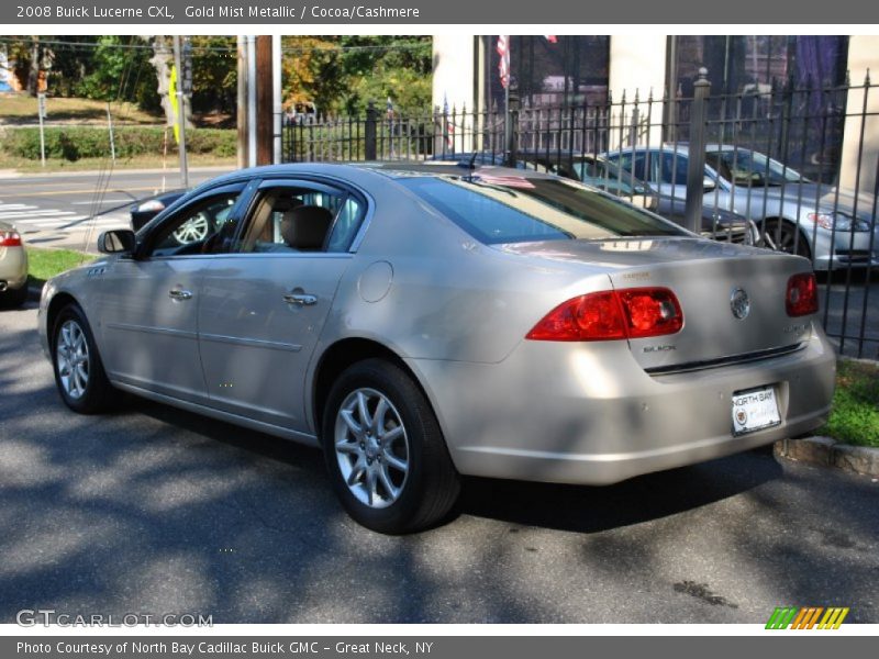 Gold Mist Metallic / Cocoa/Cashmere 2008 Buick Lucerne CXL