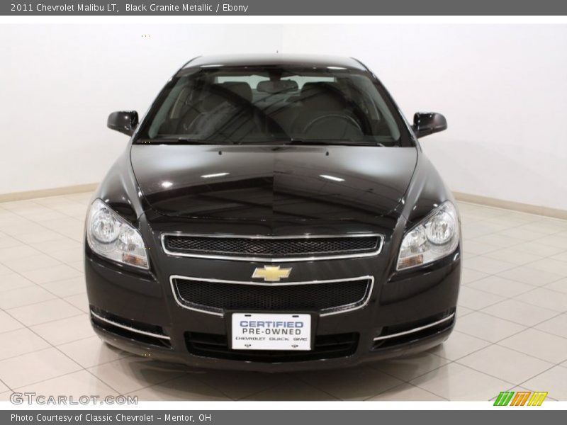 Black Granite Metallic / Ebony 2011 Chevrolet Malibu LT