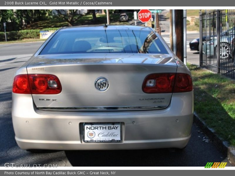Gold Mist Metallic / Cocoa/Cashmere 2008 Buick Lucerne CXL
