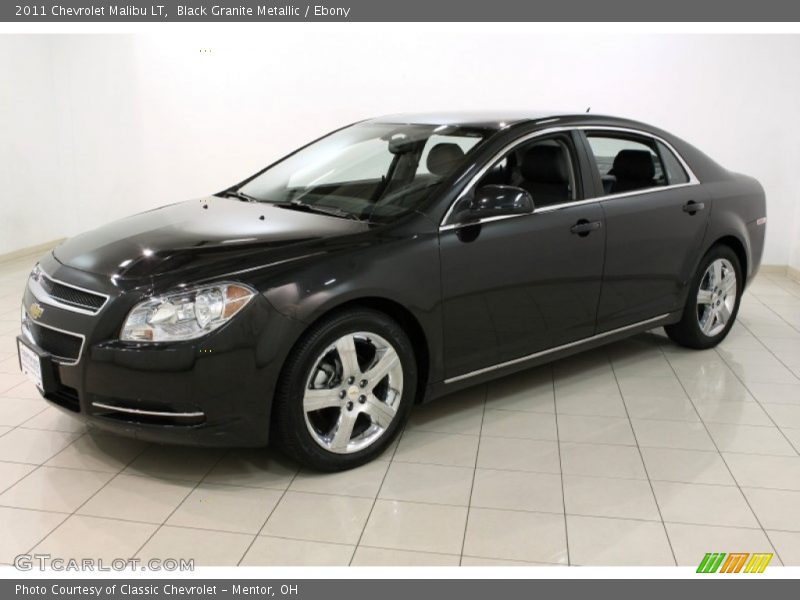 Black Granite Metallic / Ebony 2011 Chevrolet Malibu LT