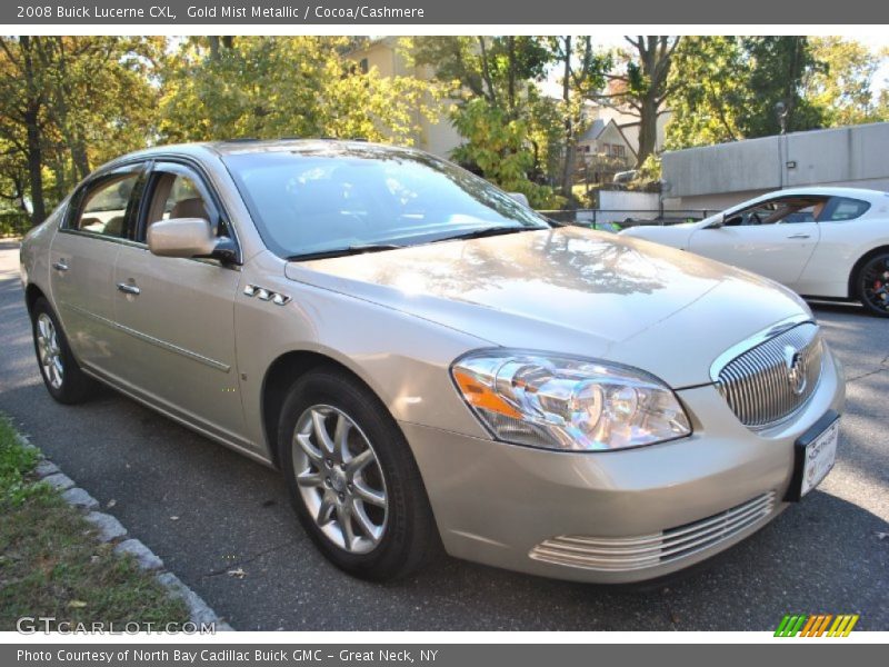 Gold Mist Metallic / Cocoa/Cashmere 2008 Buick Lucerne CXL