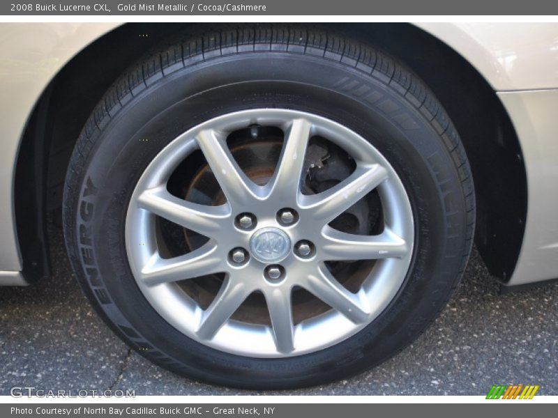 Gold Mist Metallic / Cocoa/Cashmere 2008 Buick Lucerne CXL