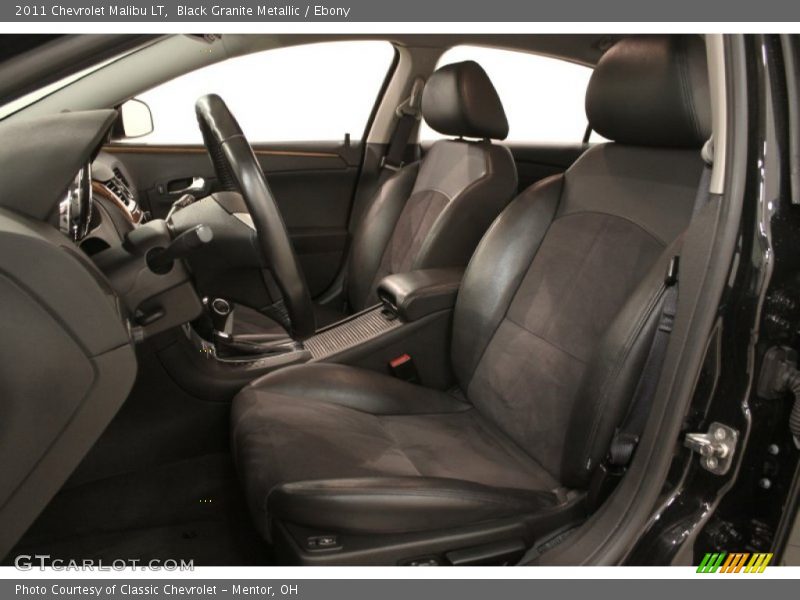 Front Seat of 2011 Malibu LT