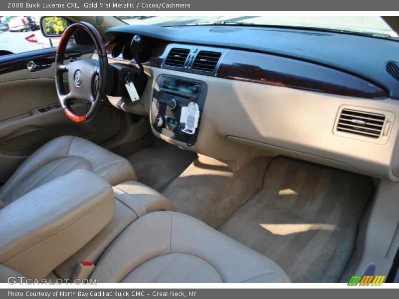 Gold Mist Metallic / Cocoa/Cashmere 2008 Buick Lucerne CXL