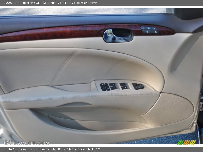 Gold Mist Metallic / Cocoa/Cashmere 2008 Buick Lucerne CXL