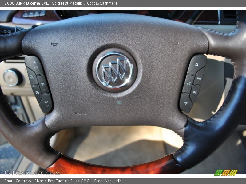 Gold Mist Metallic / Cocoa/Cashmere 2008 Buick Lucerne CXL
