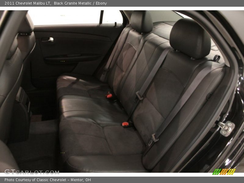 Rear Seat of 2011 Malibu LT