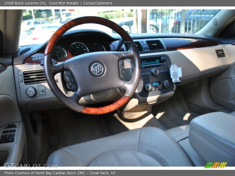 Gold Mist Metallic / Cocoa/Cashmere 2008 Buick Lucerne CXL