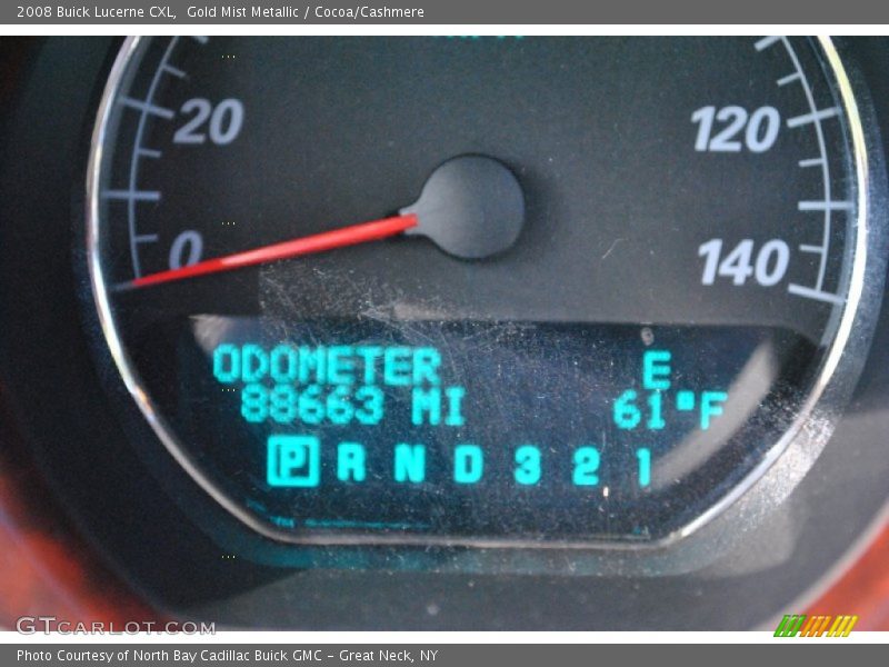 Gold Mist Metallic / Cocoa/Cashmere 2008 Buick Lucerne CXL