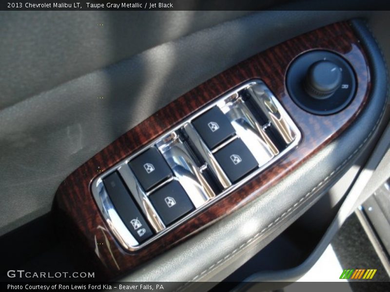 Taupe Gray Metallic / Jet Black 2013 Chevrolet Malibu LT