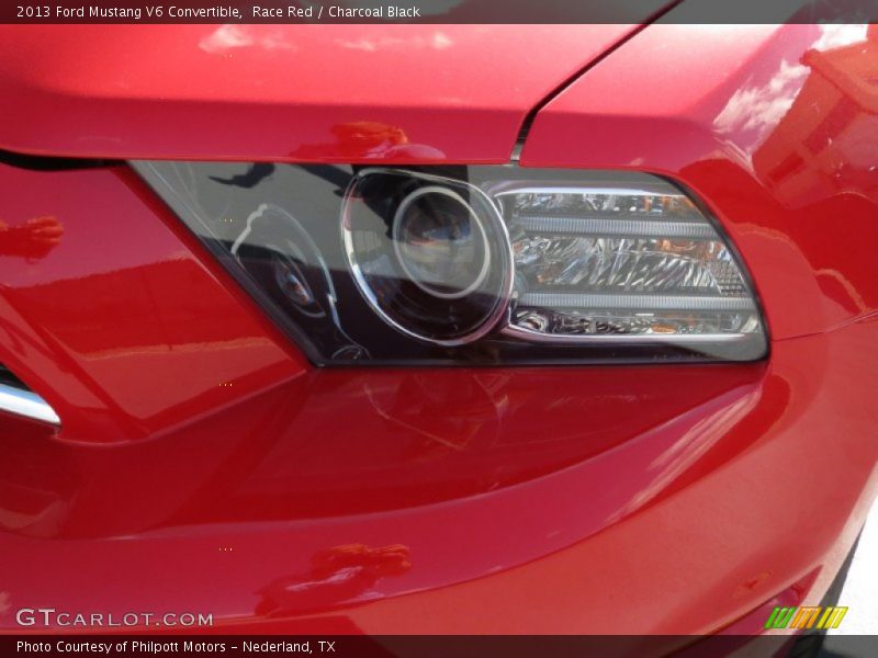 Race Red / Charcoal Black 2013 Ford Mustang V6 Convertible