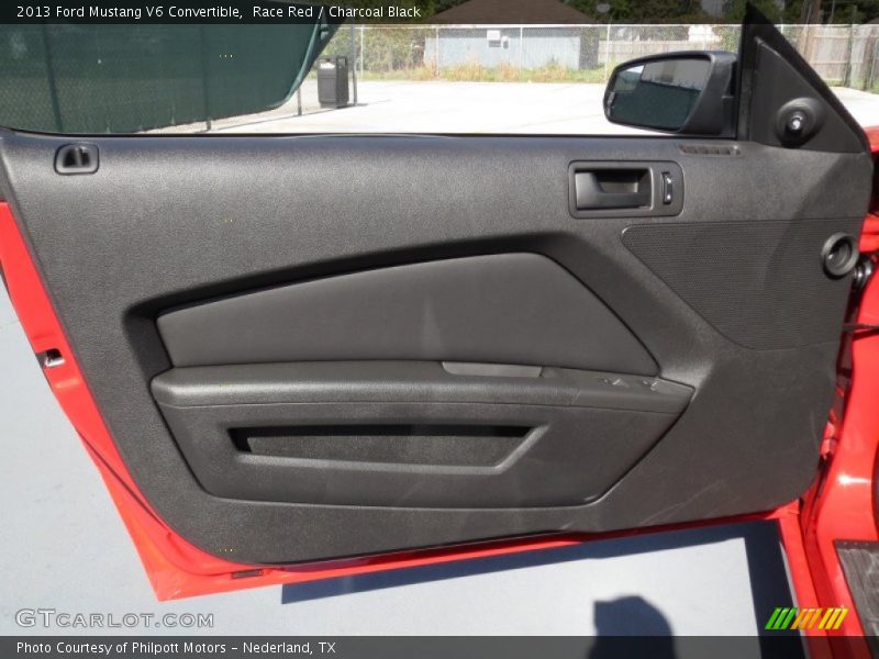 Race Red / Charcoal Black 2013 Ford Mustang V6 Convertible