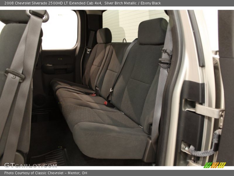 Silver Birch Metallic / Ebony Black 2008 Chevrolet Silverado 2500HD LT Extended Cab 4x4