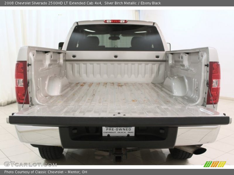 Silver Birch Metallic / Ebony Black 2008 Chevrolet Silverado 2500HD LT Extended Cab 4x4